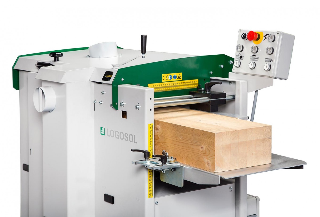 Logosol DH410 (Model 2) 1phase, 220 V, with Variable Feeding 739 ft/min (212 m/min) Ready