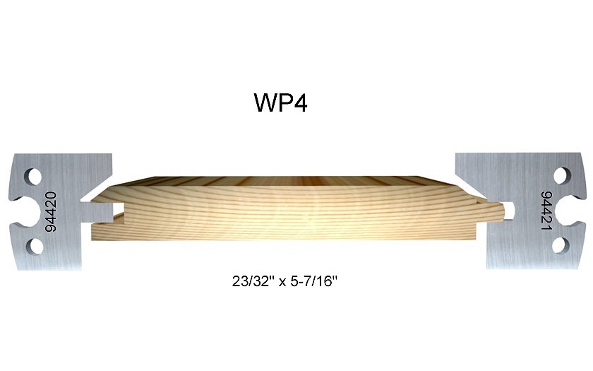 WP 4 Panelling Moulding Knives Combinations Planer/Moulder Knives